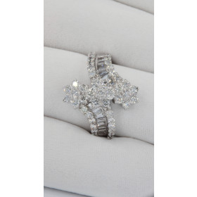 Кольцо 585* с бриллиантами 1.276ct